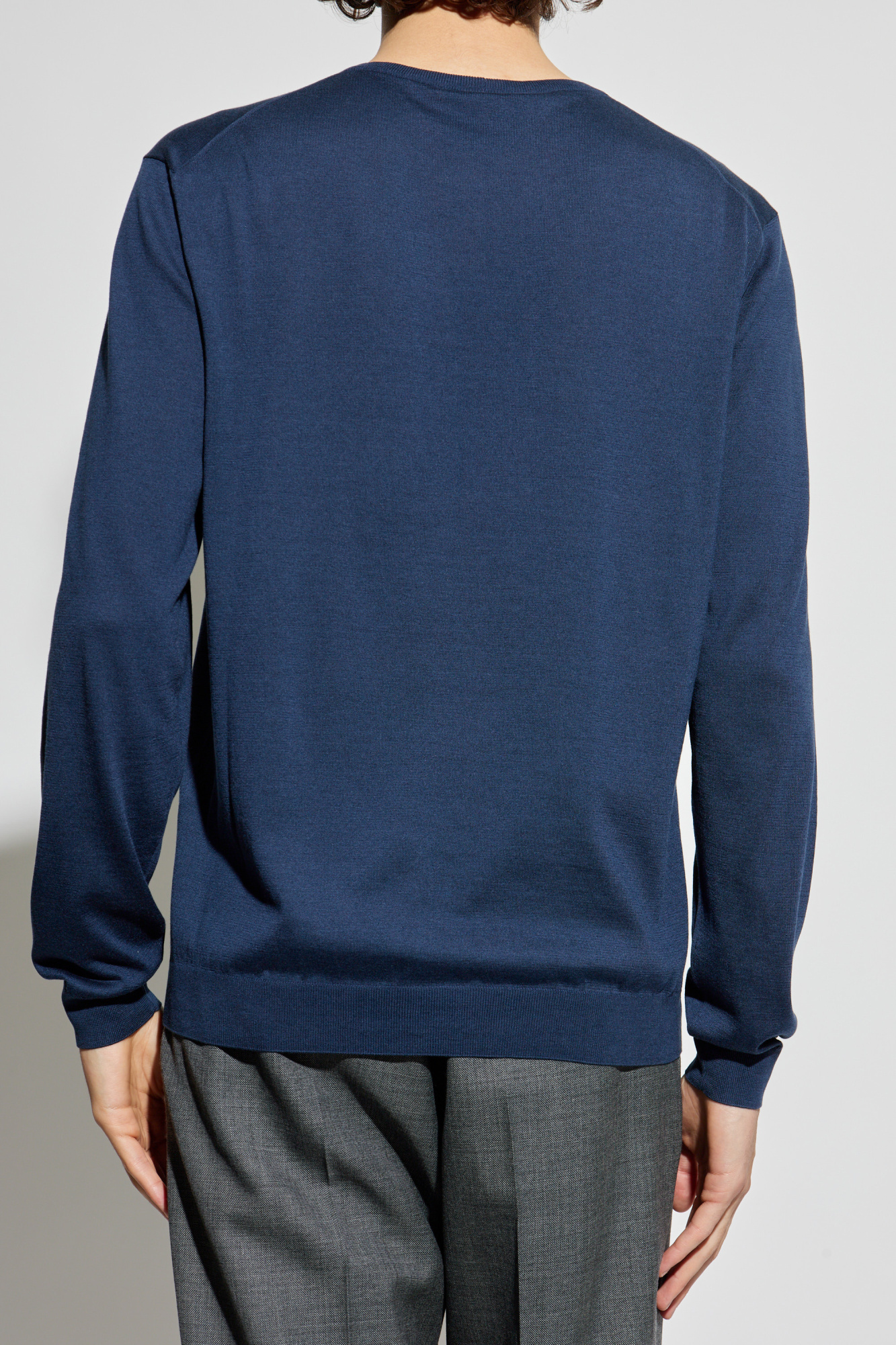 Tシャツ・カットソー STONE  Navy Blue Wool Sweater K149-HPU129-003_9.jpg?v=1738848078